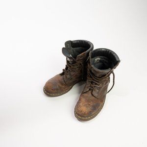 Dr. Martins Steel Toe Boots - Size 11